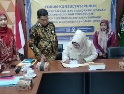 ATR/BPN Banjarbaru Mantapkan Langkah Menuju Wilayah Bebas Korupsi Lewat Forum Konsultasi Publik