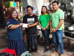 Ketua DPD Bali Ida Ayu Berikan Santunan Uang Duka Cita Pada Vendor Asmipa