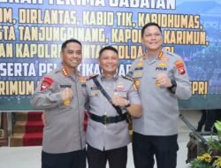Kapolda Kepri Pimpin Sertijab dan Pelantikan Pejabat Utama di Lingkungan Polda