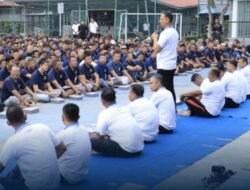 Pererat Silaturahmi, Kalapas Batam Gelar Sarapan Bersama Warga Binaan.