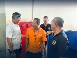 PASTIKAN AMAN DAN KONDUSIF, KARUTAN BATAM KONTROL BLOK HUNIAN DAN SAPA WARGA BINAAN