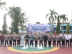 Polres Karimun Melaksanakan Apel Gelar Pasukan Operasi Keselamatan Seligi 2026