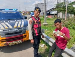 Tim Patroli Presisi Polres OI Berhasil Amankan Oknum Pungli di Pintu Keluar Tol Keramasan