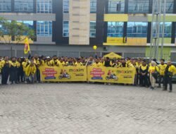 Tingkatkan Promosi Ojol, Driver Maxim Konvoi di Kota Medan