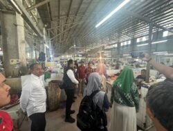 Polres Banjarbaru Pantau Harga Sembako di Pasar Bauntung, Jelang Imlek dan Ramadan