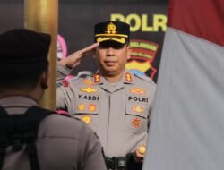 Kapolres Polres Balangan AKBP Yulianor Abdi Pimpin Apel Hari Kesadaran Nasional, Tekankan Disiplin dan Nasionalisme