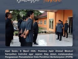 Apel pagi jajaran Bawaslu, Ahmad Maskuri ingatkan ramadhan bukan hambatan dalam bertugas