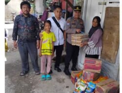 Kapolsek Lubuk Baja Berikan Tali Asih kepada Keluarga Korban Tenggelam di Tanjung Uma