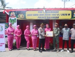 Kapolres Balangan Pastikan Pospam dan Posyan Siap Layani Pemudik Lebaran 2026