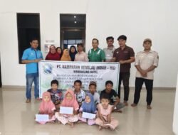 Bulan barokah, PMKS PT HKI Salurkan bantuan kepada anak Yatim dan Fakir miskin