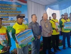 Pemprov Kalsel Dukung Tanam Jagung Serentak Polda Kalsel, Salurkan Langsung Bantuan Bibit dan Pupuk Kepada Petani