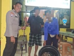 Keresahan Warga Terjawab, Polsek Beruntung Baru Bekuk Dua Pelaku Penyetruman Ikan