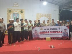 Buka Bingka Cempaka Kapolsek Harapkan Sinergi Bersama Warga Untuk Tercipta Kamtibmas