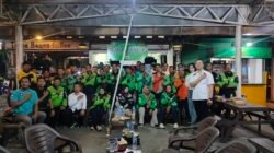 Kedai Kopi Ojol Banua Jadi Jembatan Keakraban Ditintelkam Polda Kalsel  dan Driver Online