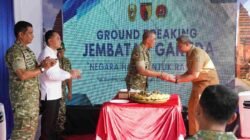 Danrem 084/Bhaskara Jaya Hadiri Ground Breaking Jembatan Kalianak Surabaya