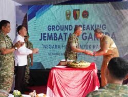 Danrem 084/Bhaskara Jaya Hadiri Ground Breaking Jembatan Kalianak Surabaya