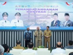 Kontrak Jembatan Tanbu–Kotabaru Diteken, Gubernur Kalsel Target Rampung 2028