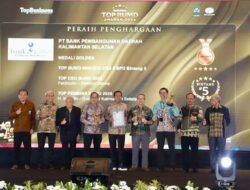 Gubernur Kalsel Raih Top Pembina BUMD 2026, Bukti Komitmen Dorong Kinerja Bank Daerah