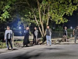 Respon  Cepat Isu Begal Viral, Polsek Martapura Barat Intensifkan Patroli Bersama Warga