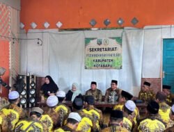 BUPATI BATOLA BERIKAN SEMANGAT KAFILAH KOTABARU, PRESTASI MTQ DIKLAIM MENINGKAT