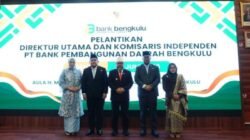 Sukses Jaga Stabilitas Dimasa Transisi, Iswahyudi resmi dilantik sebagai Direktur Utama definitif Bank Bengkulu