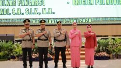 Gantikan Brigjen Pol Golkar Pangarso Rahardjo Winarsadi, Brigjen Pol Noviar Resmi Mengemban Tugas Wakapolda Kalimantan Selatan