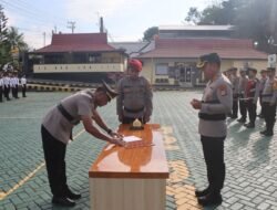 Mutasi di Polres Balangan, IPTU Tomas Subur Pramono Resmi Nahkodai Polsek Juai