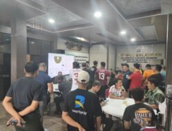 Meriahkan Hari Bhayangkara ke-80, Polres Balangan Gelar Lomba Domino Bersama Insan Pers