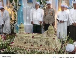 Haul Ke-5 Pendiri Ponpes Takhashush Diniyah Dihadiri Ribuan Jamaah, Polsek Beruntung Baru Pastikan Pengamanan Berjalan Lancar