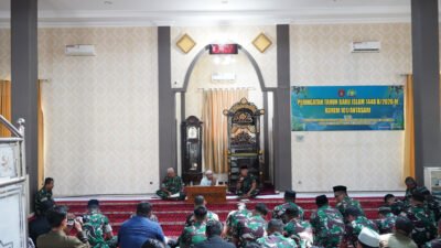 Tahun Baru Islam 1448 H, Danrem 101/Antasari Ingatkan Prajurit Pegang Teguh Sapta Marga