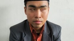 As’ad Peserta Tilawah Tuna Netra Tanah Bumbu Optimis Raih Tiga Besar di MTQ Nasional Kalsel