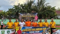Sat Reskrim Juara Mini Soccer Polres Balangan, Semarak Hari Bhayangkara ke-80