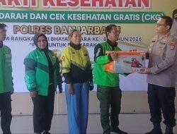 Donor Darah dan Baksos Hari Bhayangkara ke-78, Kapolres Banjarbaru Ajak Semua Elemen Jaga Kamtibmas
