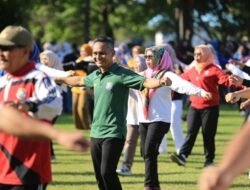 Giatkan Hidup Sehat, Wabup Abdul Hamid Ajak ASN Kaur Senam Bersama