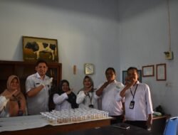 Cegah Penyalahgunaan Narkoba, BNNK Banjarbaru Tes Urine Puluhan Pegawai SMK-PP Negeri Banjarbaru