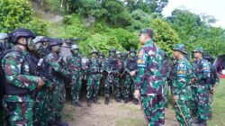 Pangdam 1/Bukit Barisan Tinjau Pelaksanaan UST Pleton Yonkav 6/NK