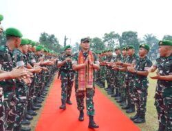 Pangdam I/BB Tinjau Marshalling Area Yonif TP 902/SP