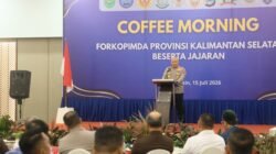 Polda Kalsel Inisiasi Coffee Morning, Forkopimda Sepakat Perkuat Kolaborasi