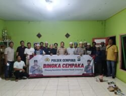 Bingka Cempaka Jadi Wadah Serap Aspirasi Warga, Kapolsek Ajak Masyarakat Aktif Jaga Kamtibmas dan Cegah Karhutla