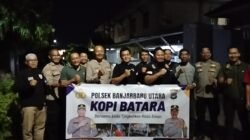 Kopi Batara Jadi Wadah Serap Aspirasi Warga, Polsek Banjarbaru Utara Tingkatkan Patroli Cegah Gangguan Kamtibmas