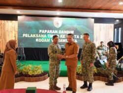 Dari Desa untuk Indonesia, Danrem Bhaskara Jaya Ikuti Paparan TMMD ke-129