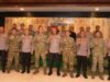 Wujud Kuatnya Sinergi TNI-Polri, Danrem Bhaskara Jaya Hadiri Silaturahmi Kapolda Jatim di Kodam V/Brawijaya