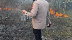 Lahan 10 Hektare Terbakar, Polres Banjarbaru Dalami Dugaan Karhutla Sengaja Dibakar