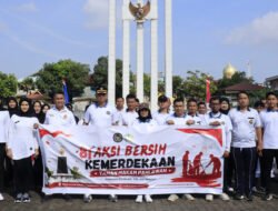 Semarak HUT ke-81 RI, UPT Pemasyarakatan se-Kota Batam Gelar Aksi Bersih Kemerdekaan