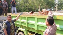 DITRESKRIMSUS POLDA KEPRI UNGKAP KASUS PERTAMBANGAN PASIR ILEGAL, TIGA TERSANGKA BERHASIL DIAMANKAN