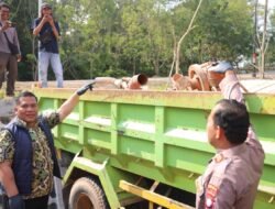 DITRESKRIMSUS POLDA KEPRI UNGKAP KASUS PERTAMBANGAN PASIR ILEGAL, TIGA TERSANGKA BERHASIL DIAMANKAN