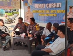 Jumat Curhat Polsek Batu Ampar Tekankan Pentingnya Sinergi Jaga Kamtibmas