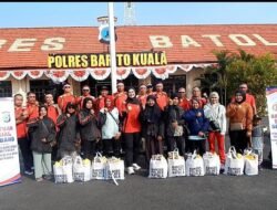 Kemeriahan Jelang HUT Kemerdekaan RI Ke-81, Berbagai Lomba Digelar Polres Batola.