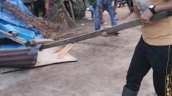Gerebek Pondok di Kebun Sawit, Polsek Na IX-X Temukan Bekas Bong dan Plastik Klip Diduga Sabu