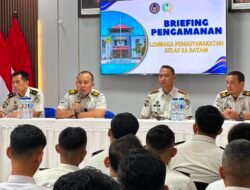 Lapas Kelas IIA Batam Perkuat Integritas dan Kekompakan Jajaran Pengamanan melalui Briefing Pengamanan